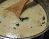 A picture of step 5 of Kadhi Recipe/Mp style.