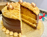 Foto del paso 18 de la receta: Tarta con crema pastelera de turrón