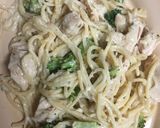 Foto del paso 3 de la receta: Espaguetis con brócoli y pollo