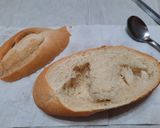 Foto del paso 1 de la receta: Volcán de pan con queso y algo más