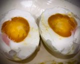 Hình bước làm 1 của món Canh Mồng Tơi Với Ba Loại Trứng