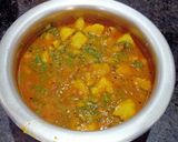 पालक आलू की सब्जी (palak aloo ki sabzi recipe in Hindi) रेसिपी चरण 3 फोटो