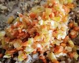 Foto del paso 7 de la receta: Burger de lentejas, bulgur y arroz