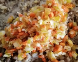 Foto del paso 7 de la receta: Burger de lentejas, bulgur y arroz