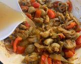 A picture of step 9 of Pork Medallions in a Mushroom and Sherry creamy sauce.