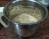 A picture of step 2 of Khoya Til Ladoo.