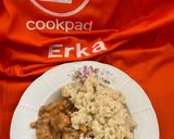 Bakonyi sertéscomb, Erkásan😊 recept fázis 4 fotója