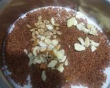A picture of step 3 of Haleem seed kheer.