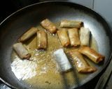Hình bước làm 3 của món Nem Cuốn