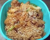 รูปขั้นตอนการทำที่ 5 ของ ผัดบะหมี่,กิมจิ,ไก่ - คีโต