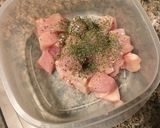 A picture of step 3 of Egg pasta with creamy rose sauce.