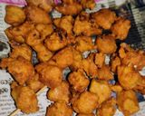 A picture of step 7 of Masoor Dal Pakoda.
