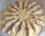Foto del paso 7 de la receta: Tarta estrella de lacón y pato a la naranja
