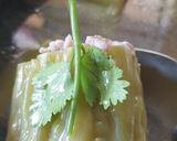 รูปขั้นตอนการทำที่ 2 ของ ต้มมะระยัดไส้หมูสับ