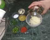 A picture of step 1 of Wrapped Chilli Bites.