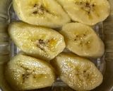Foto langkah ke 3 dari resep Puding Pisang Susu Panggang.