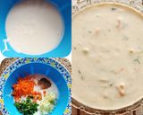 A picture of step 6 of Jowar Bhakri With Vegetables. (Accompanied With Cucumber, Carrot Raita).