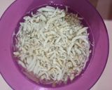 Foto langkah ke 1 dari resep Jamur Teri Sambal Hijau.