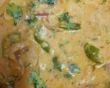 A picture of step 4 of Potato, Capsicum & Onion --- A Gujarati vegetable (Vara nu Saak).