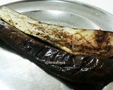 Foto langkah ke 2 dari resep Terong Bakar/Panggang Bahan Sederhana (Pedas, asin, gurih).