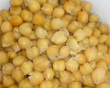 A picture of step 1 of Papri chaat.