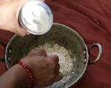 A picture of step 1 of Honey gulkand gujiyas.