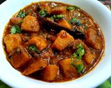 A picture of step 5 of Spicy Suran / Ol Curry in Bihari Style.