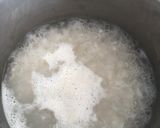 A picture of step 1 of Arroz con Leche.