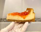 Foto del paso 18 de la receta Tarta de queso mascarpone y ricotta con almíbar de fresas
