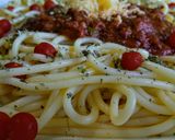 Foto del paso 11 de la receta: Espaguettis a la bolognesa con morcilla!