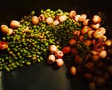Hình bước làm 1 của món Chè phổ tai nấu tại Nhật
