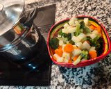 Foto del paso 9 de la receta: Brócoli con patatas y zanahorias al vapor