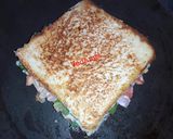 A picture of step 5 of Cheese Mayo Veggie Sandwich.