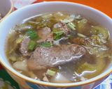 Hình bước làm 2 của món Canh dưa chua nấu bò