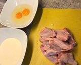 Csirkeszárnyak rántva recept fázis 1 fotója