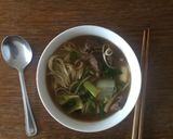 A picture of step 8 of Simple Beef noodles.