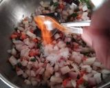 A picture of step 8 of Masoor Dal Dosa with Soya-Paneer Stuffing.