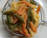 Foto del paso 1 de la receta: Fideos de color con manteca