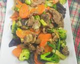 Foto langkah ke 9 dari resep Brokoli Masak Daging Sapi.