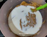 A picture of step 6 of Eggless Coffee Walnut Cake No Oven & Without Cream.