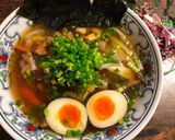 A picture of step 8 of Yokohama Ramen.