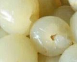 Foto del paso 3 de la receta: Orujo Litchi palitos de queso 🍒