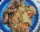 Foto del paso 7 de la receta: Cerdo a la plancheta con papas criollas