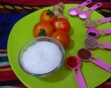 A picture of step 1 of Tomato Chutney.