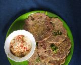 A picture of step 6 of Farali thepala.
