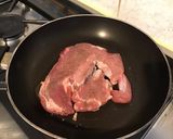 Une image de l'étape 2 de Veau aux morilles et burrata.