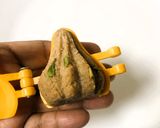 A picture of step 5 of Nolen Gurer Millet Oats Modak.