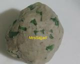 A picture of step 3 of Masala Bajra Roti.