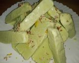 A picture of step 4 of Pista Kulfa ice cream dessert Ramadan special (Eid special).