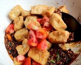 Foto langkah ke 4 dari resep Tahu Kecap Kacang.